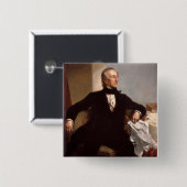 Badge Carré 5 Cm John Tyler (Devant & derrière)
