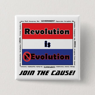 Badge Carré 5 Cm Joignez la cause