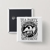 BADGE CARRÉ 5 CM JOIGNEZ LA RÉVOLUTION (Devant & derrière)