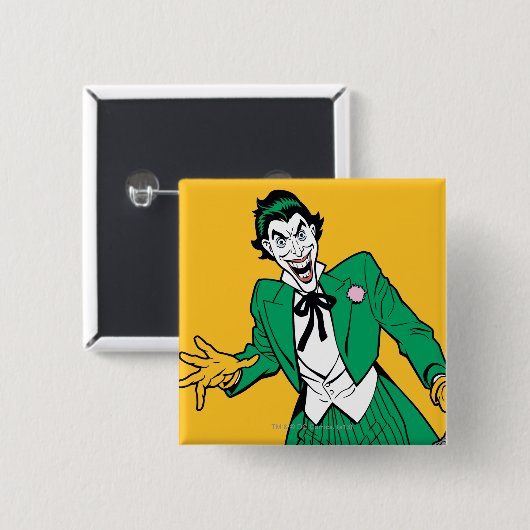 Badge Carré 5 Cm Joker (Devant & derrière)