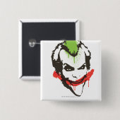 Badge Carré 5 Cm Joker Graffiti (Devant & derrière)