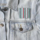 Badge Carré 5 Cm Joyeux Noël (En situation)