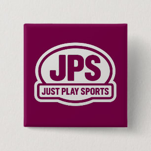 BADGE CARRÉ 5 CM JPS