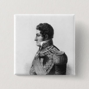 Badge Carré 5 Cm Juan Manuel de Rosas