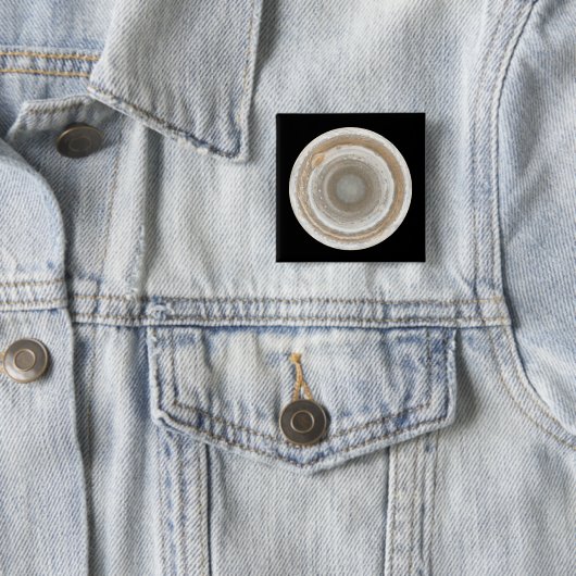 Badge Carré 5 Cm Jupiter (En situation)