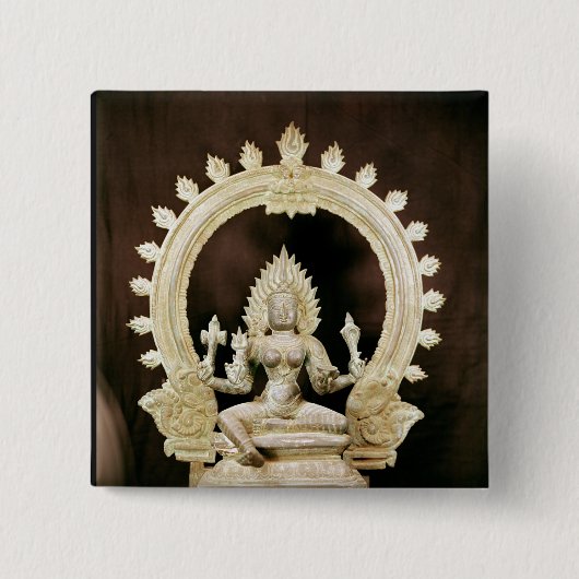 Badge Carré 5 Cm Kali, de Vijayanagar (Devant)