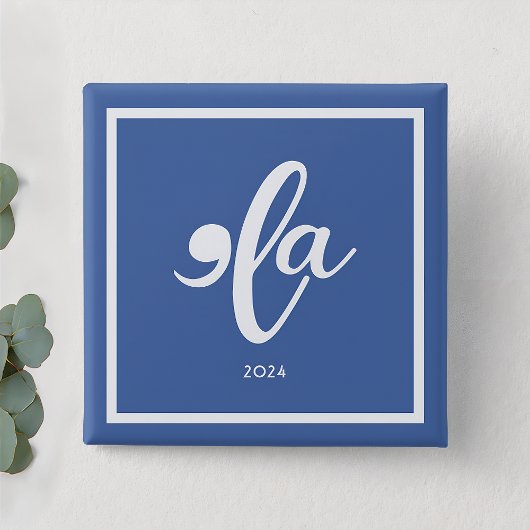 Badge Carré 5 Cm Kamala 2024 Dites Son Nom