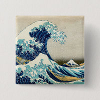 Katsushika Hokusai - La Grande vague au large de K