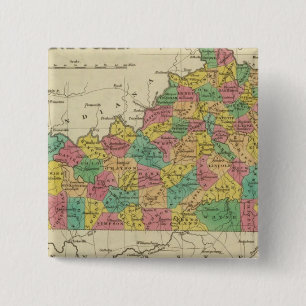 Badge Carré 5 Cm Kentucky 6
