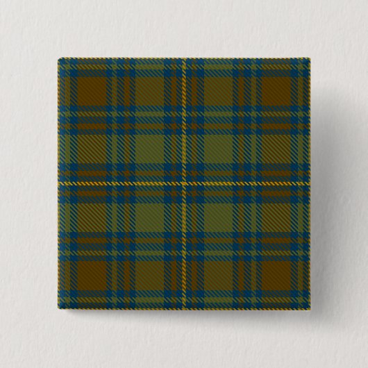 Badge Carré 5 Cm Kerry County Irish Tartan (Devant)
