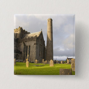 Badge Carré 5 Cm Kilkenny, Irlande. Killkenny est également connu s