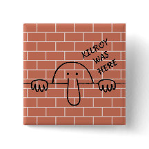 Kilroy était ici bouton