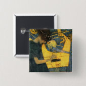 Badge Carré 5 Cm Klimt (Devant & derrière)