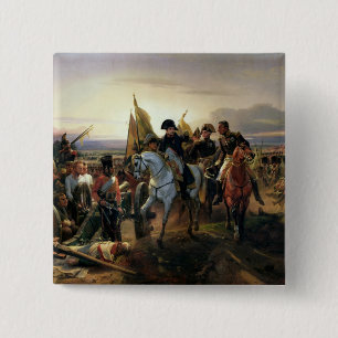 Badge Carré 5 Cm La bataille de Friedland, le 14 juin 1807