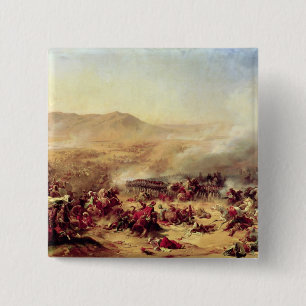 Badge Carré 5 Cm La bataille de Mont Thabor, le 16 avril 1799