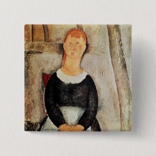 Badge Carré 5 Cm La belle épicier