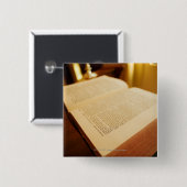 Badge Carré 5 Cm La bible (Devant & derrière)