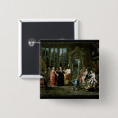 Badge Carré 5 Cm La boule (Devant & derrière)