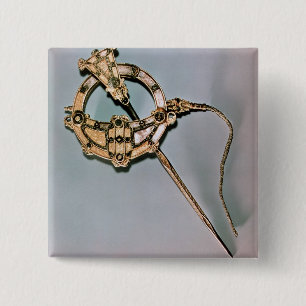 Badge Carré 5 Cm La broche Tara, de Bettystown, comté Meath (Ca