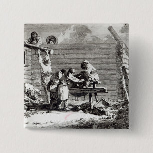 Badge Carré 5 Cm La broyeur