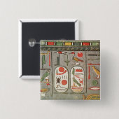 Badge Carré 5 Cm La cartouche du roi (Devant & derrière)