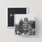 Badge Carré 5 Cm La Chambre d'Adam (Devant & derrière)