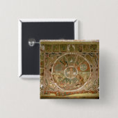 Badge Carré 5 Cm La création (Devant & derrière)