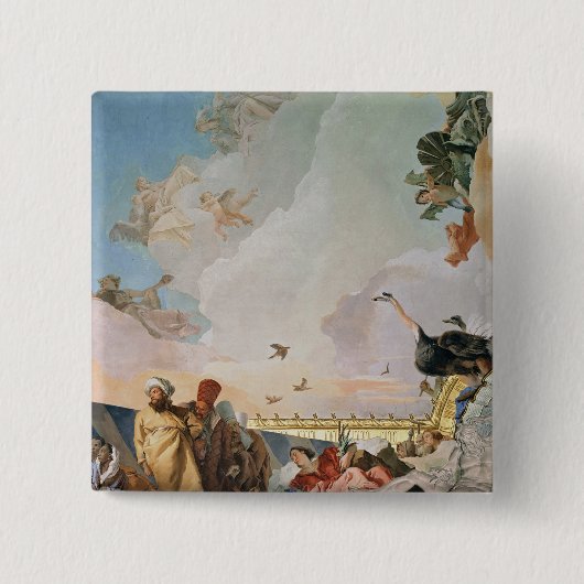 Badge Carré 5 Cm La gloire de l'Espagne III (Devant)