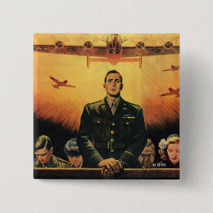 Badge Carré 5 Cm La harpie immortelle