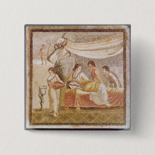 Badge Carré 5 Cm La mosaïque de Centocelle