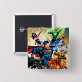 Badge Carré 5 Cm La nouvelle couverture 52 #2 (Devant & derrière)