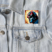 Badge Carré 5 Cm La nouvelle variante 52 Couverture #6 (En situation)