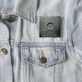 Badge Carré 5 Cm La palette de Narmer (En situation)