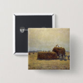 Badge Carré 5 Cm La récolte (Devant & derrière)