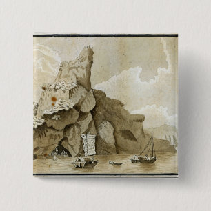 Badge Carré 5 Cm La roche de Quang-Yin