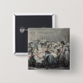 Badge Carré 5 Cm La salle de risque (Devant & derrière)