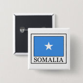 Badge Carré 5 Cm La Somalie (Devant & derrière)