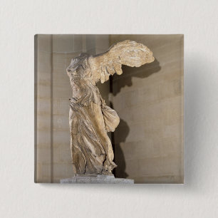 Badge Carré 5 Cm La victoire de Samothrace