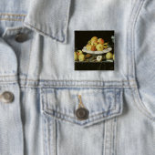 Badge Carré 5 Cm La vie toujours (En situation)