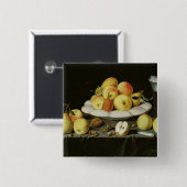 Badge Carré 5 Cm La vie toujours (Devant & derrière)