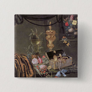 Badge Carré 5 Cm La vie toujours 2