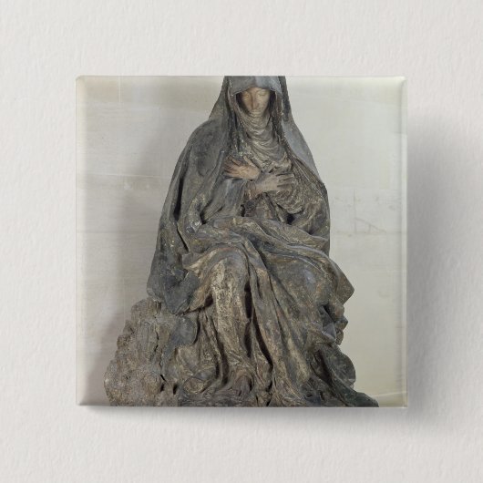 Badge Carré 5 Cm La Vierge de la peine (Devant)