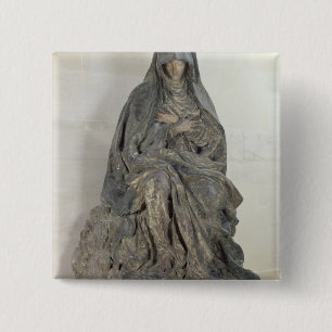 Badge Carré 5 Cm La Vierge de la peine