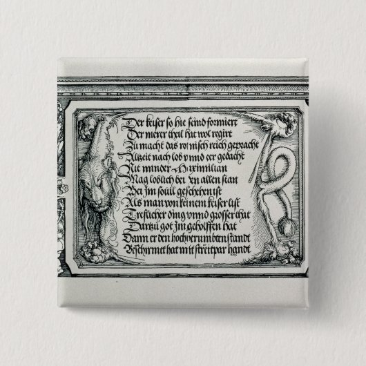 Badge Carré 5 Cm La voûte triomphale (Devant)