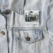 Badge Carré 5 Cm L'abrogation, ou la procession funéraire (En situation)