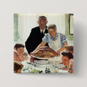 Badge Carré 5 Cm L'absence de veulent
