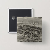 Badge Carré 5 Cm Laconia Car (Devant & derrière)