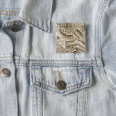 Badge Carré 5 Cm Lacs (En situation)