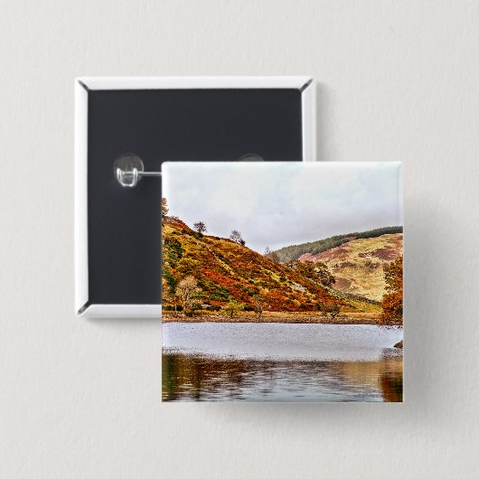 BADGE CARRÉ 5 CM LACS (Devant & derrière)