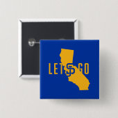 Badge Carré 5 Cm laisse aller SJ (Devant & derrière)